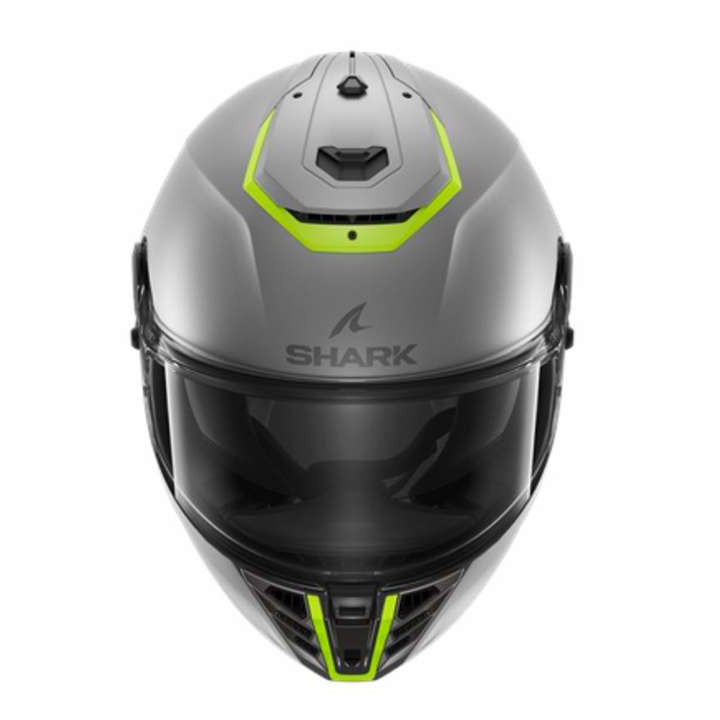 Shark SPARTAN RS BLANK MAT SP SILVER YELLOW motorcycle helmet