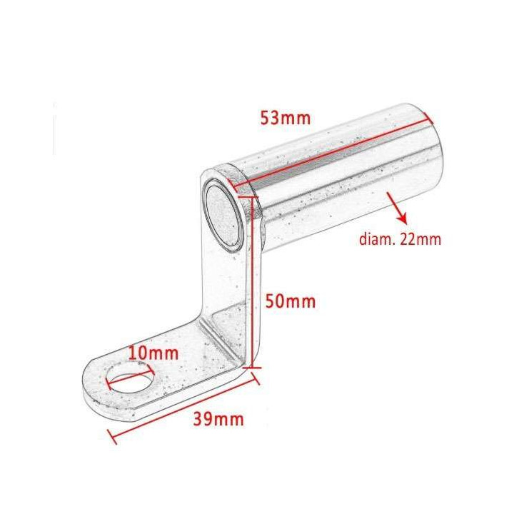Support d'accessoire additionnel au guidon