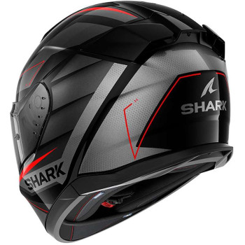 Casque moto Shark D-SKWAL 3 SIZLER Gris/Rouge