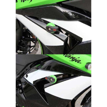 Kit fixation Crash Pad LSL Kawasaki NINJA 250R 08-09