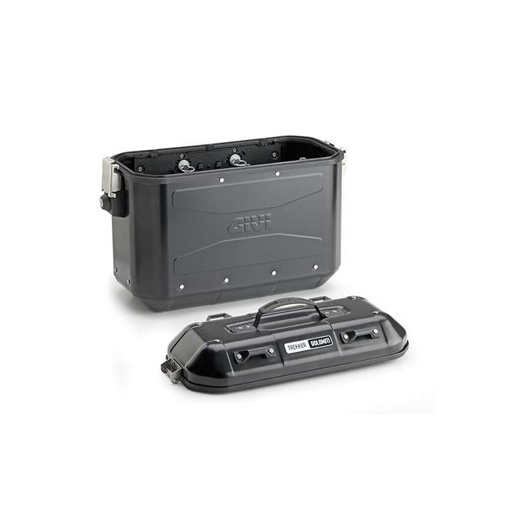 Valises latérales Givi Monokey DOLOMITI Trekker Alu Noir 2x36L