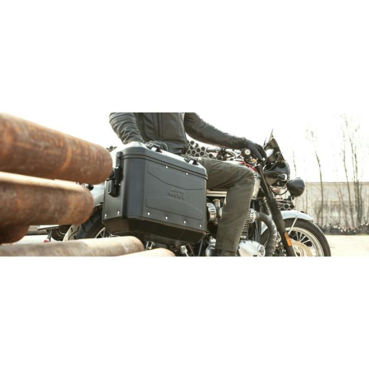 Valises latérales Givi Monokey DOLOMITI Trekker Alu Noir 2x36L
