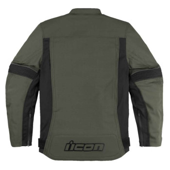 Blouson moto Icon SLABTOWN GREEN