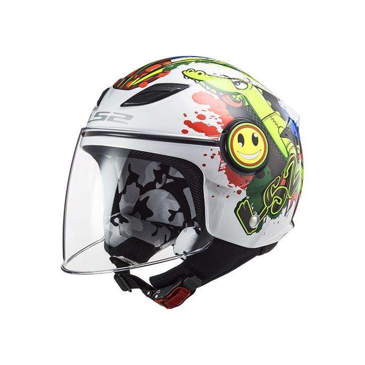 LS2 Funny OF602 CROCO children's motorcycle helmet