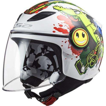 LS2 Funny OF602 CROCO children's motorcycle helmet