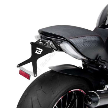 Support de plaque Barracuda Ducati DIAVEL Support de plaque Barracuda Ducati DIAVEL