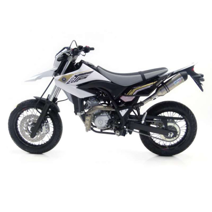 Silencieux homologué LeoVince SBK LV One Inox Yamaha WR125R/X 09-13