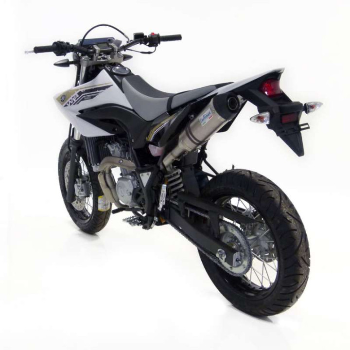 Silencieux homologué LeoVince SBK LV One Inox Yamaha WR125R/X 09-13