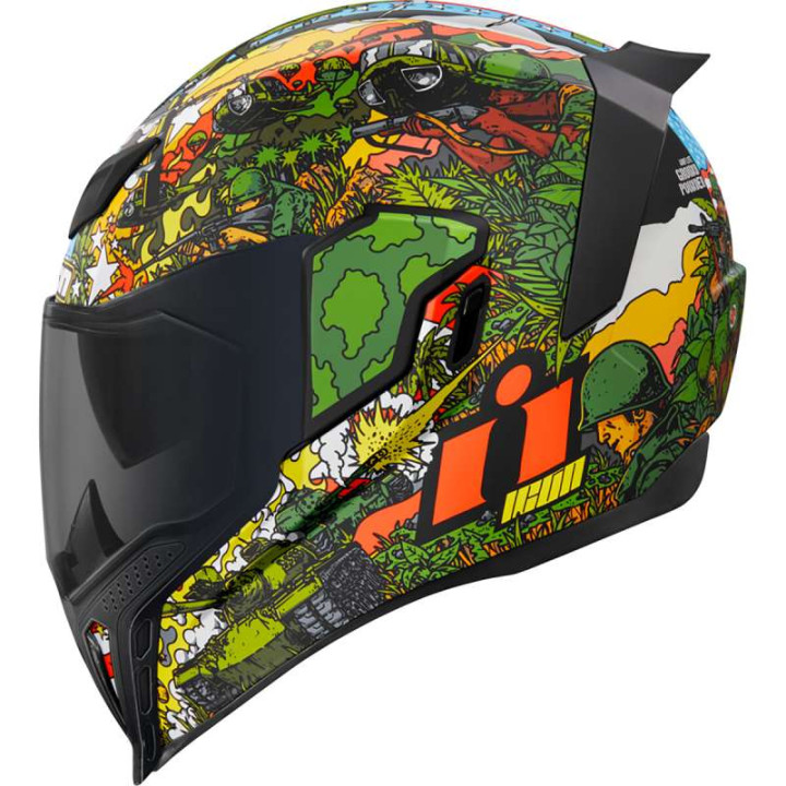 Casque moto Icon AIRFLITE GP23 GREEN