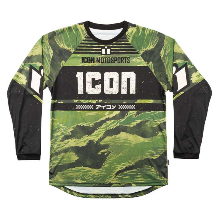 Icon TIGER'S BLOOD GREEN cross shirt