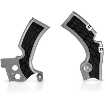 Protections cadre Acerbis X-GRIP Gris Kawasaki KX450F
