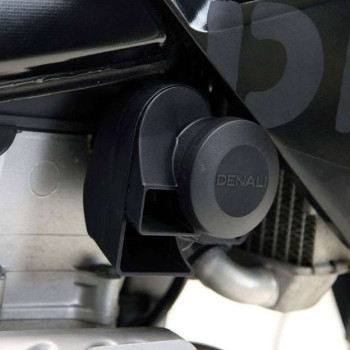 Klaxon moto DENALI SoundBomb Split 120dB + faisceau