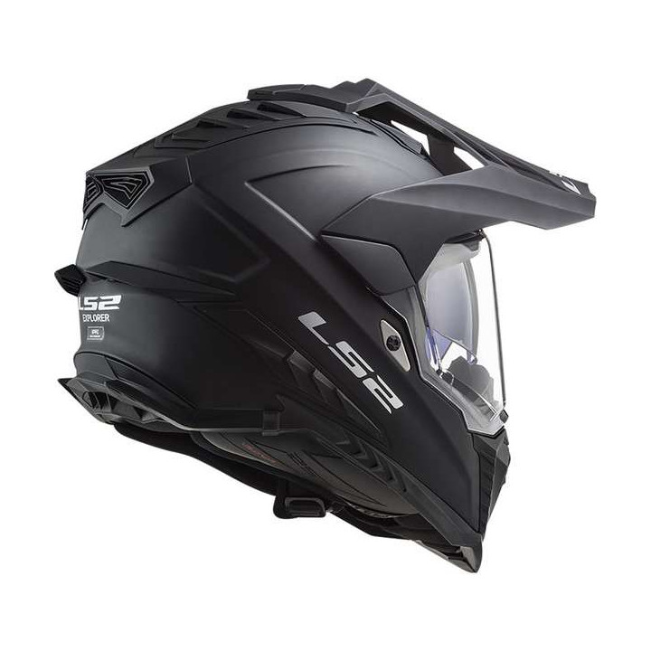 Casque moto LS2 EXPLORER MX701 SOLID Noir mat 22.06