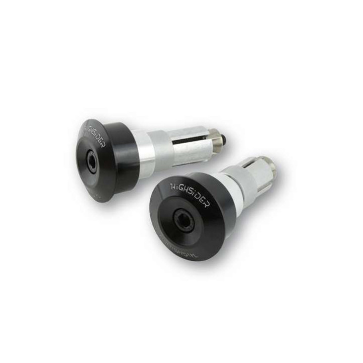 Handlebar ends HIGHSIDER DOT BLACK