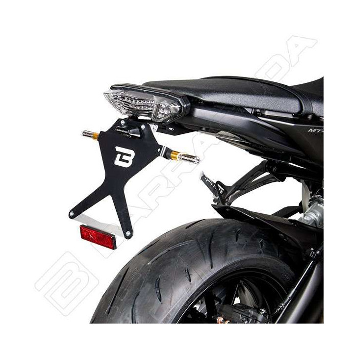Support de plaque Barracuda Yamaha MT-09 13-16