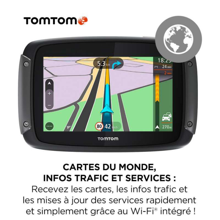 GPS moto TomTom RIDER 550 PREMIUM