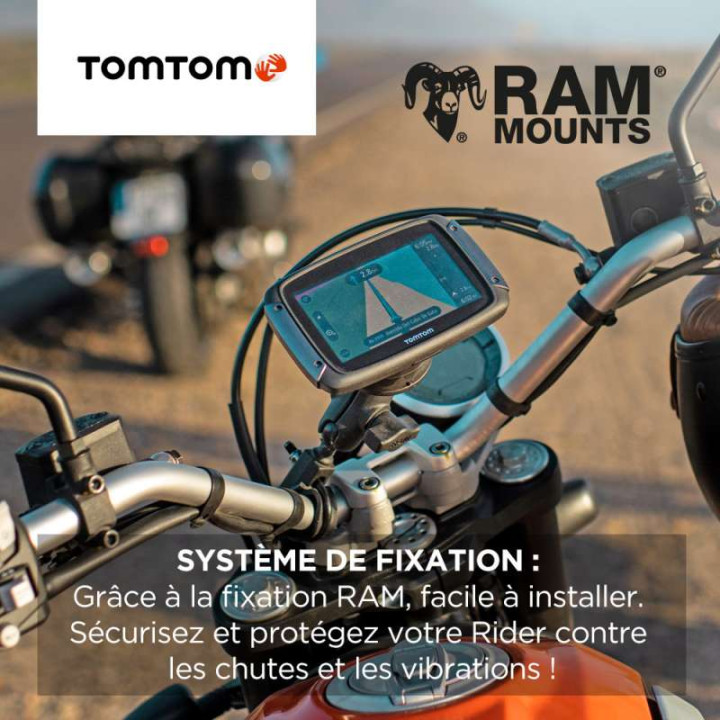 GPS moto TomTom RIDER 550 PREMIUM