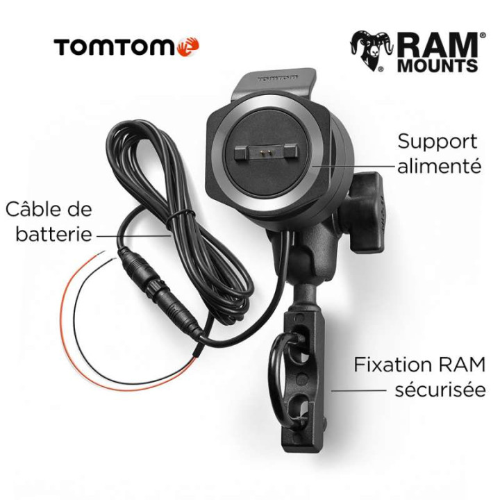 GPS moto TomTom RIDER 550 PREMIUM