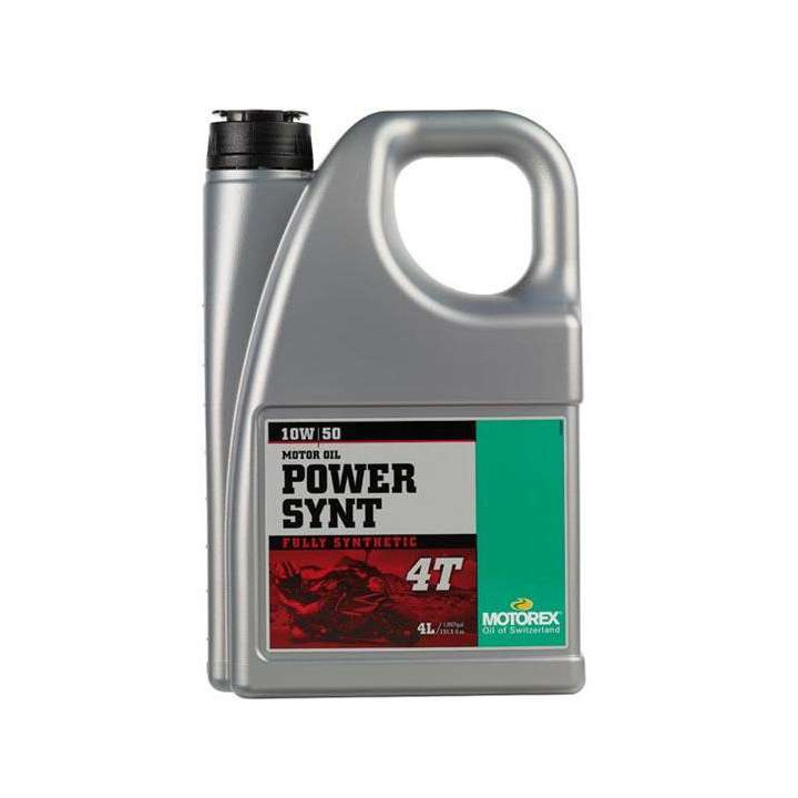 Huile moteur Motorex Power Synt 4T 10w50 4 litres