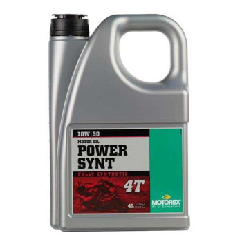 Huile moteur Motorex Power Synt 4T 10w50 4 litres Huile moteur Motorex Power Synt 4T 10w50 4 litres