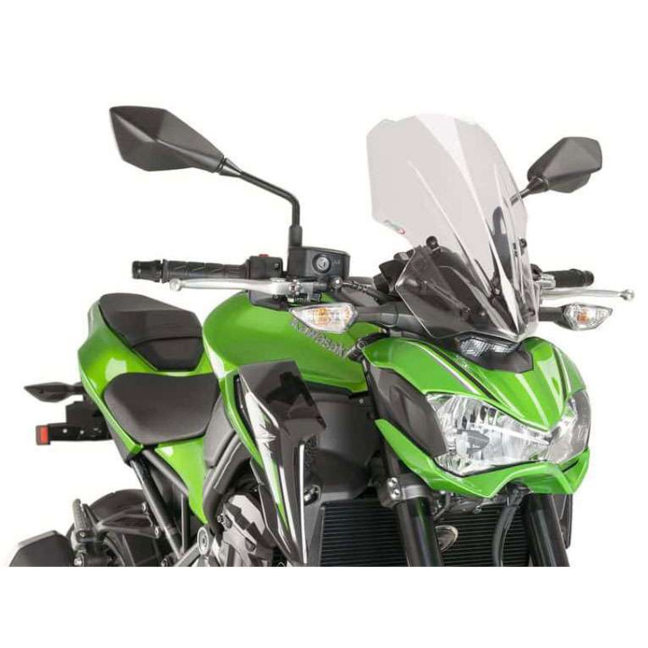 Pare-brise Puig NAKED NEW GENERATION TOURING + 19.5cm (9392) Kawasaki Z900 17-