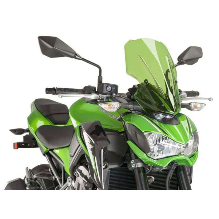 Pare-brise Puig NAKED NEW GENERATION TOURING + 19.5cm (9392) Kawasaki Z900 17-