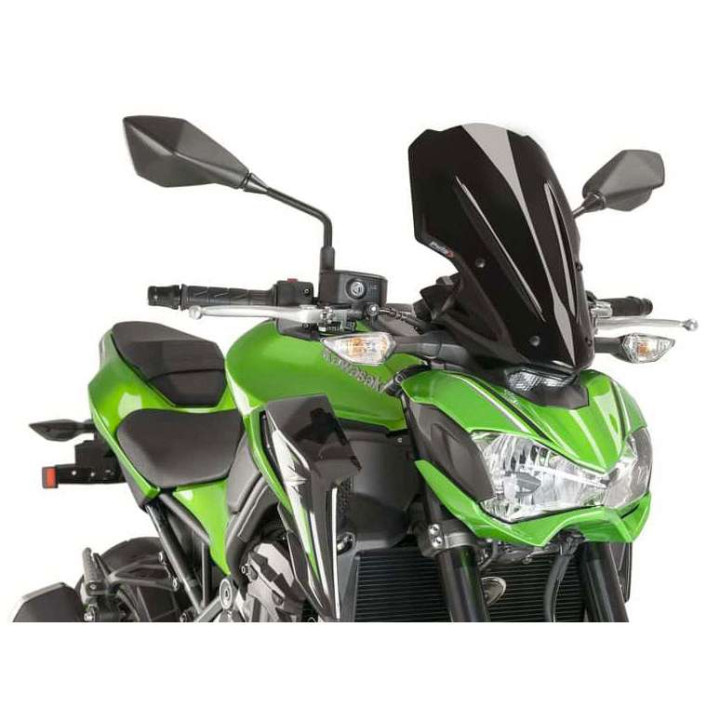Pare-brise Puig NAKED NEW GENERATION TOURING + 19.5cm (9392) Kawasaki Z900 17-