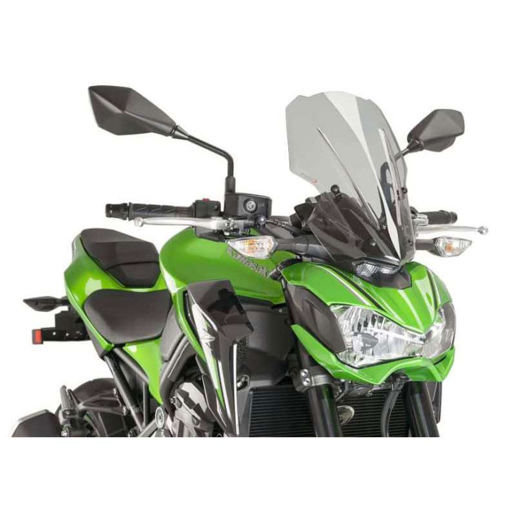 Pare-brise Puig NAKED NEW GENERATION TOURING + 19.5cm (9392) Kawasaki Z900 17-