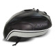 Tapis de réservoir Bagster noir/bande grise et blanche (1447O) Yamaha XJR1300 Tapis de réservoir Bagster noir/bande grise et blanche (1447O) Yamaha XJR1300