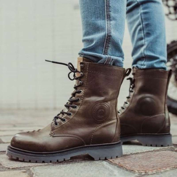 Chaussures moto femme Rev'it PORTLAND LADIES MARRON