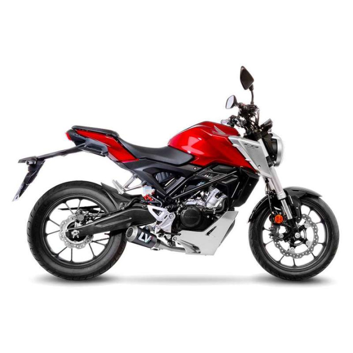 LeoVince LV-10 Carbon complete line (15221C) Honda CB125R Neo Sports Café
