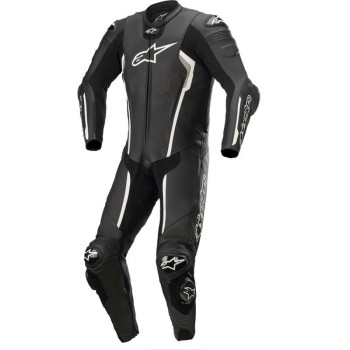 Combinaison moto cuir Alpinestars MISSILE V2 Noir/Blanc Combinaison moto cuir Alpinestars MISSILE V2 Noir/Blanc