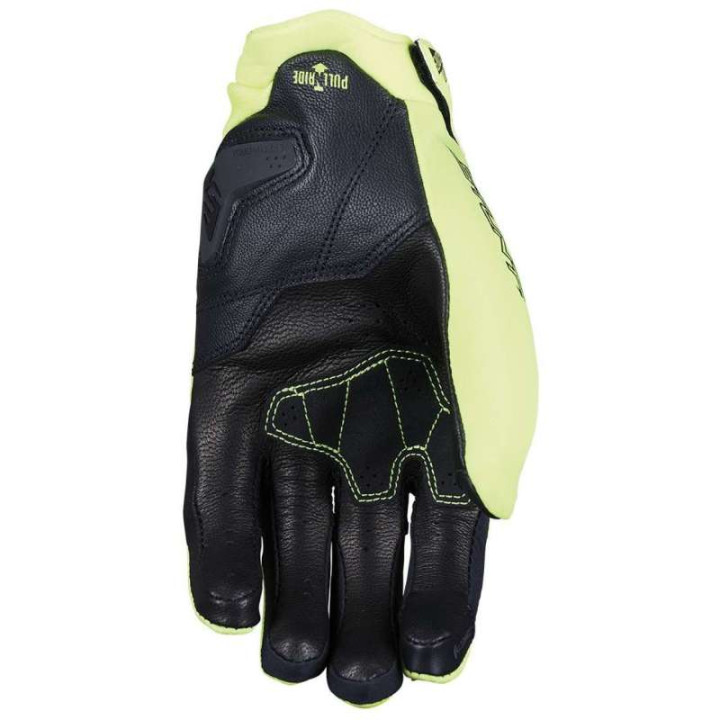 Gants moto d'été Five STUNT EVO 2 Jaune Fluo