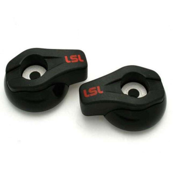 Crash pads LSL aluminium anodisé Crash pads LSL aluminium anodisé