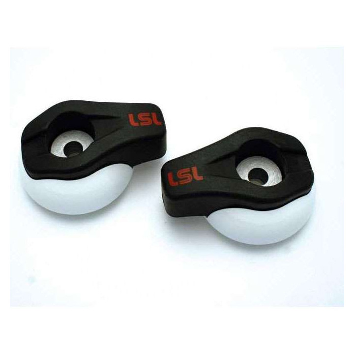 Crash pads LSL anodized aluminium