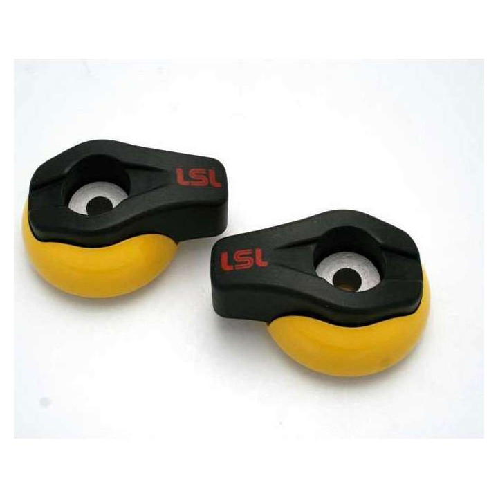 Crash pads LSL anodized aluminium