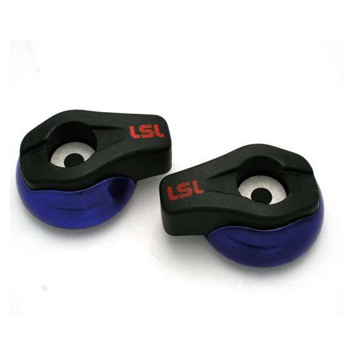 Crash pads LSL anodized aluminium