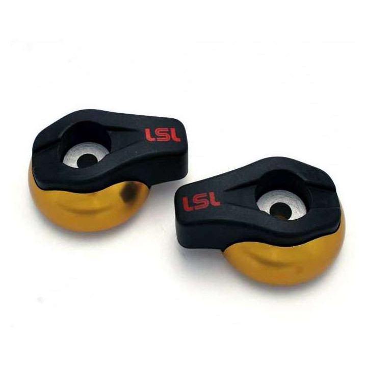 Crash pads LSL anodized aluminium