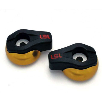 Crash pads LSL aluminium anodisé Crash pads LSL aluminium anodisé