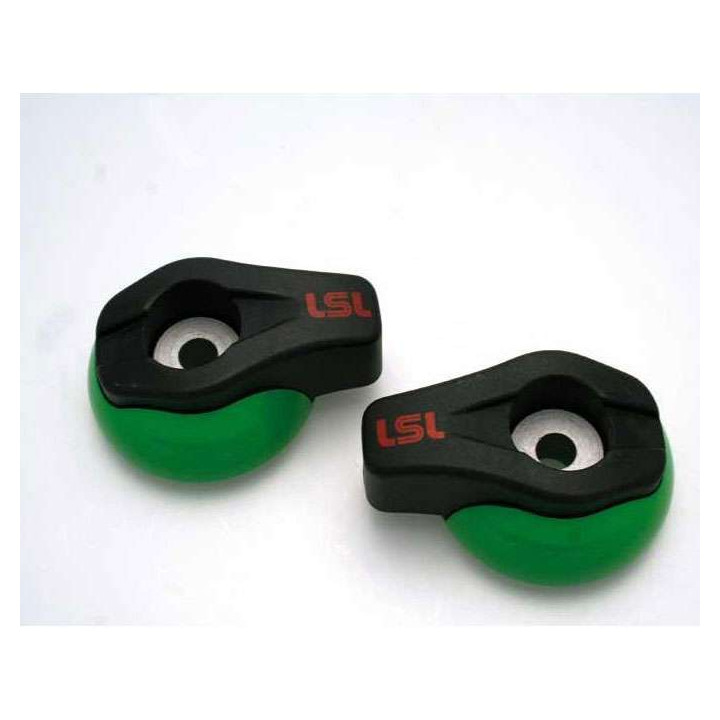 Crash pads LSL anodized aluminium