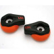 Crash pads LSL anodized aluminium