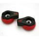 Crash pads LSL anodized aluminium