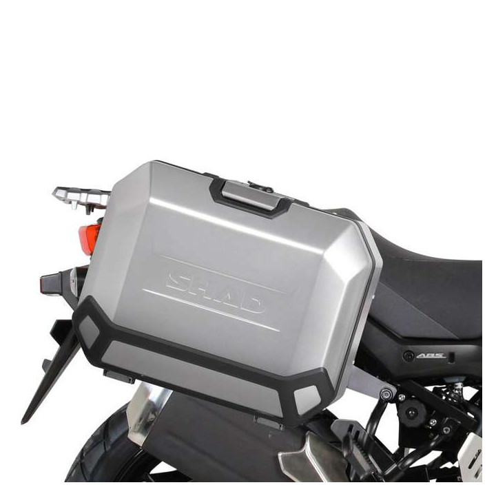 Kit valises alu Shad TERRA TR36/TR47 + supports 4P (S0VS694P) DL650 V-STROM 17- Kit valises alu Shad TERRA TR36/TR47 + supports 4P (S0VS694P) DL650 V-STROM 17-