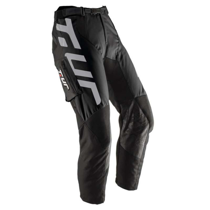 T.UR P-THREE Enduro Pants Black/White