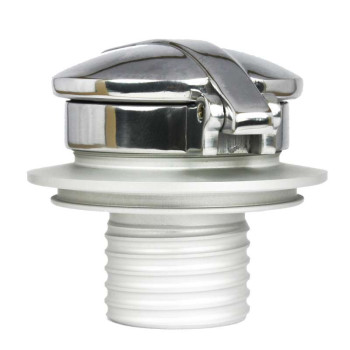 Trappe à essence vintage MONZA 2,5" + adaptateur BMW R70 R80 R90