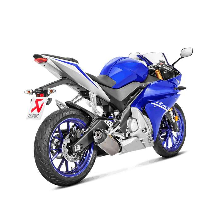 Akrapovic RACING Titanium/Carbon Full Line Yamaha MT-125 / YZF-R125 -18 Akrapovic RACING Titanium/Carbon Full Line Yamaha MT-125 / YZF-R125 -18