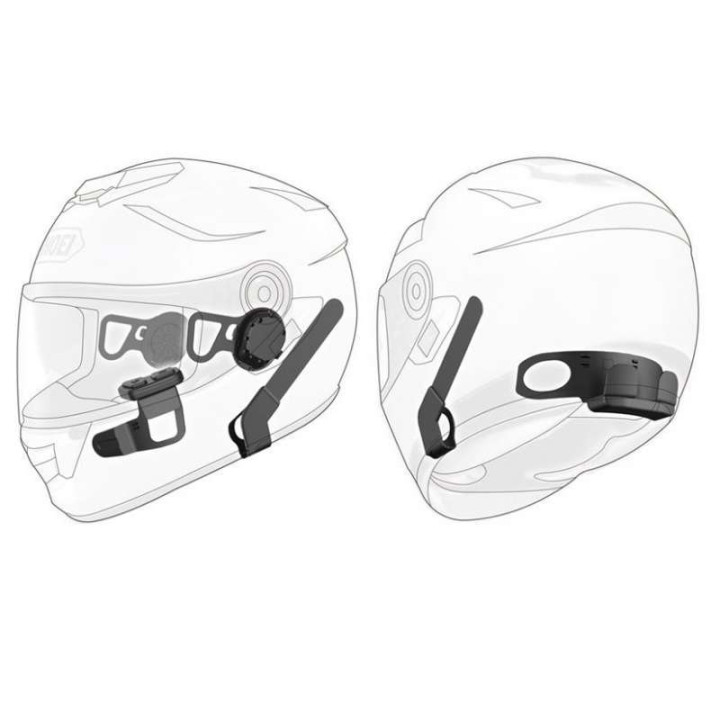 Intercom Sena 10U + RC4 pour Shoei NEOTEC (kit pour 1 casque)