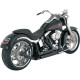 Vance &amp- Hines exhaust SHORTSHOTS BLACK (47221) Harley SOFTAIL 86-11