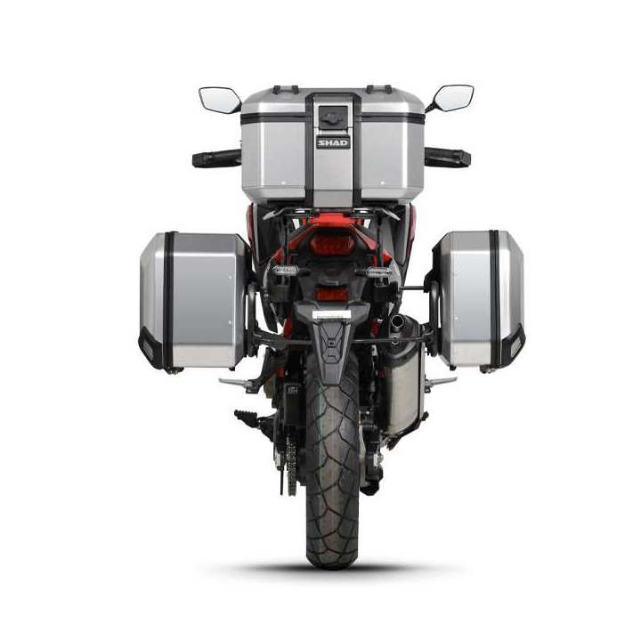 Kit valises alu Shad TERRA TR36/TR47 + supports 4P (H0CR104P) CRF1100L AFRICA TWIN