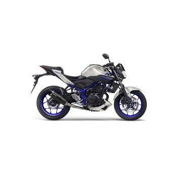 Approved line LeoVince LV ONE EVO Carbon Yamaha YZF-R3 MT-03 Approved line LeoVince LV ONE EVO Carbon Yamaha YZF-R3 MT-03